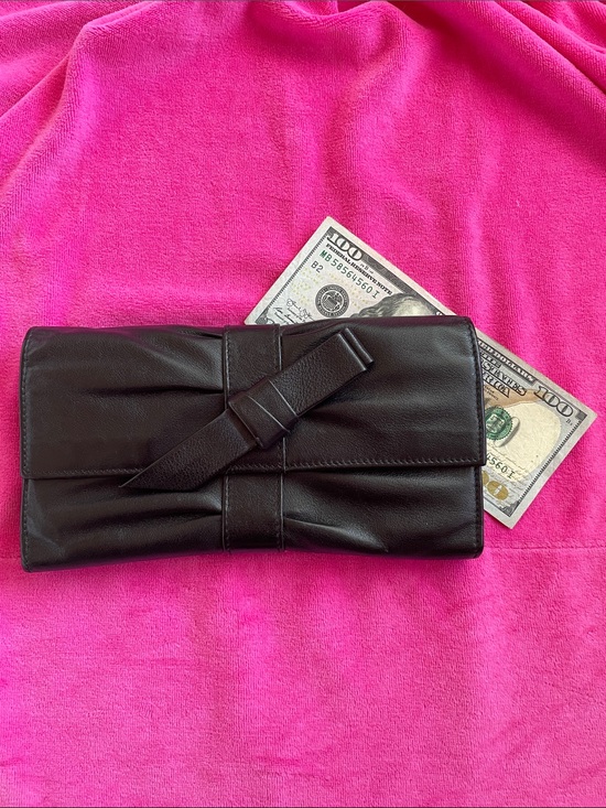 Handbags - Mint Auth.Furla wallet Stunning with Fancy Bow Tie
